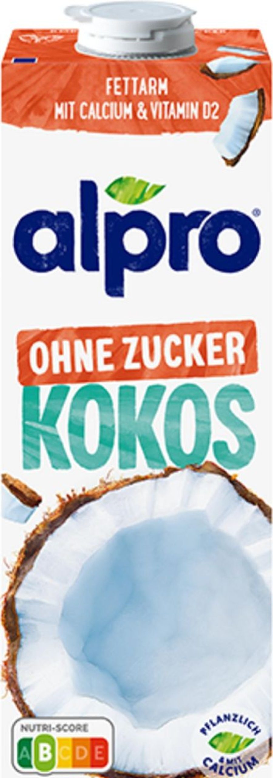alpro Latte E Bevande Vegetali | Cocco - Senza Zucchero, 1 L