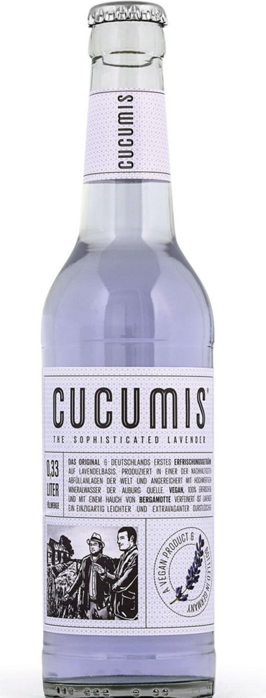 Cucumis Softdrink Acqua Tonica & Co. | Cucumis Lavanda E Bergamotto, 330 Ml
