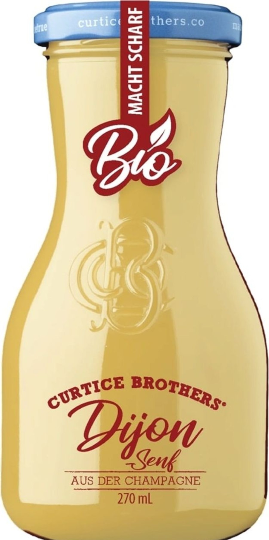 Curtice Brothers Salse E Pesti | Senape Di Digione Bio, 270 Ml