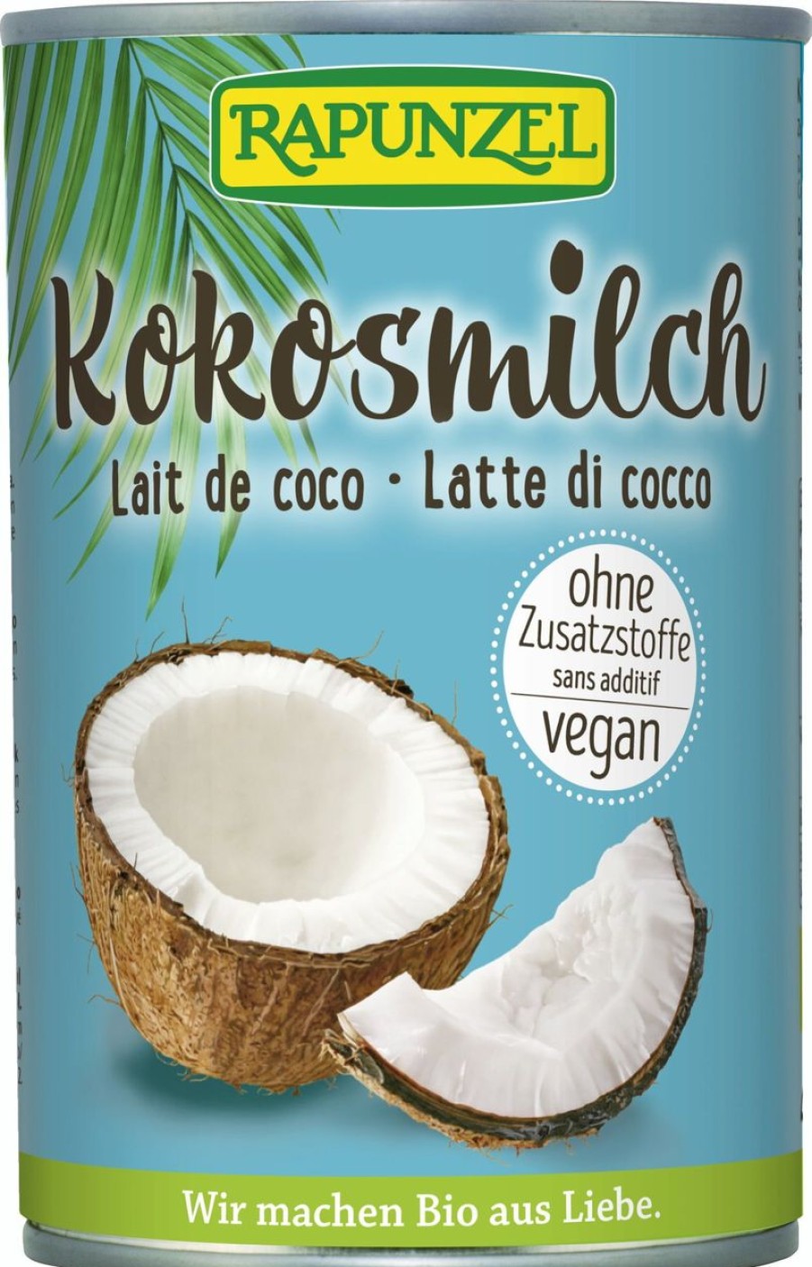 Rapunzel Latte E Bevande Vegetali | Latte Di Cocco Bio, 400 Ml