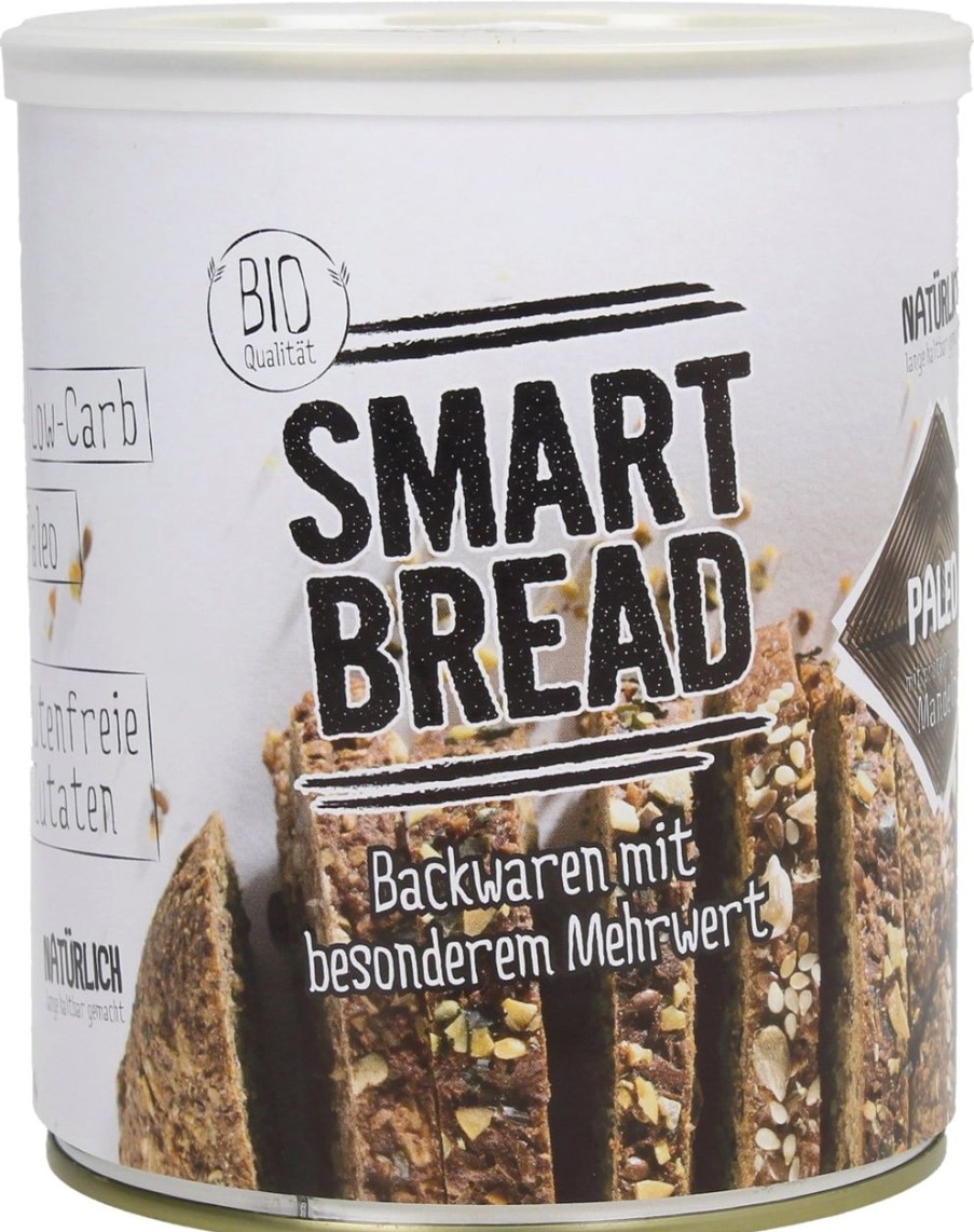 SmartBread Pane E Prodotti Da Forno | Pane Paleo Bio Alle Mandorle - In Lattina, 500 G