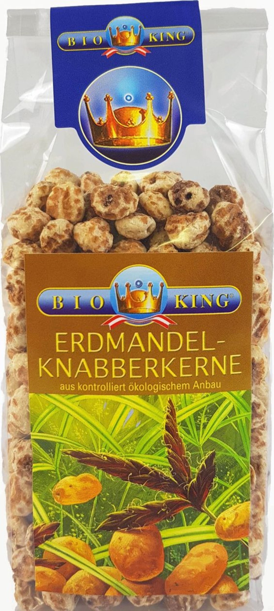 BioKing Frutta Secca Ed Essiccata | Zigoli Dolci Sbucciati Bio, 250 G