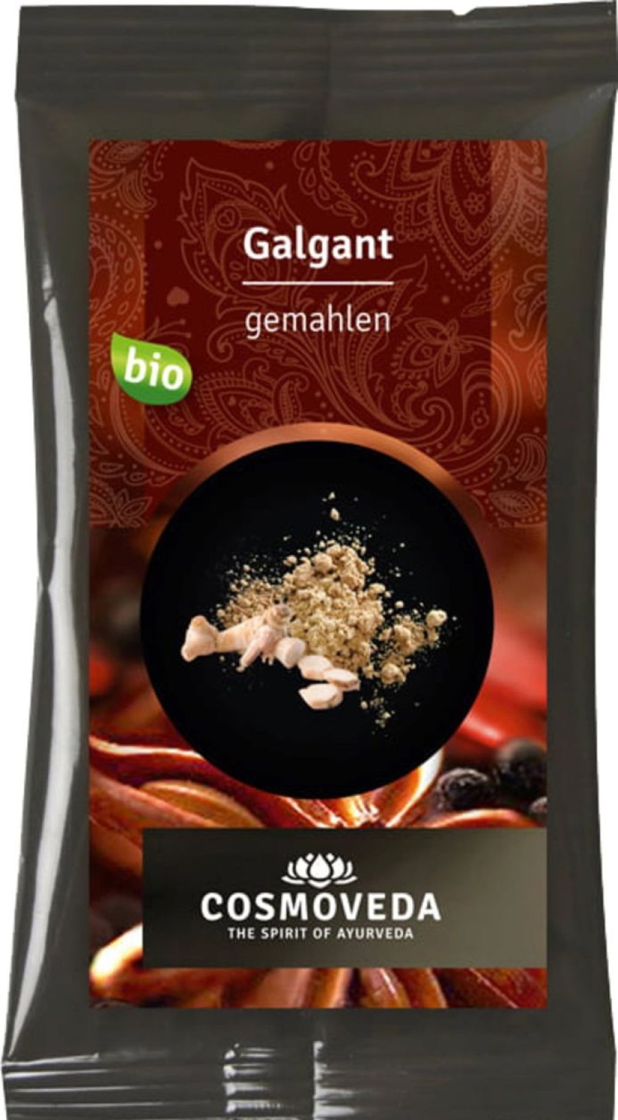 Cosmoveda Spezie Singole | Galanga Macinata Bio, 10 G
