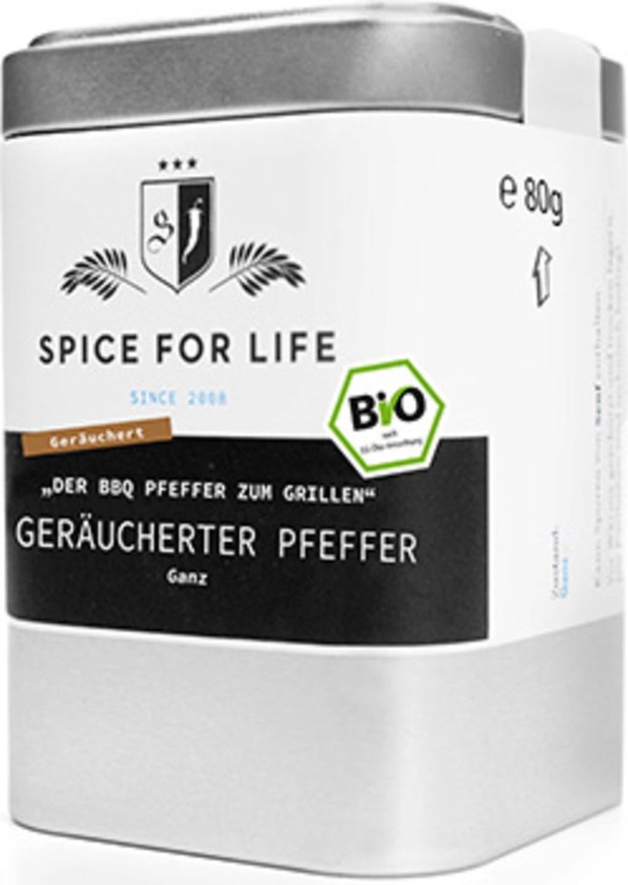 Spice for Life Pepe | Pepe Affumicato Bio, 80 G