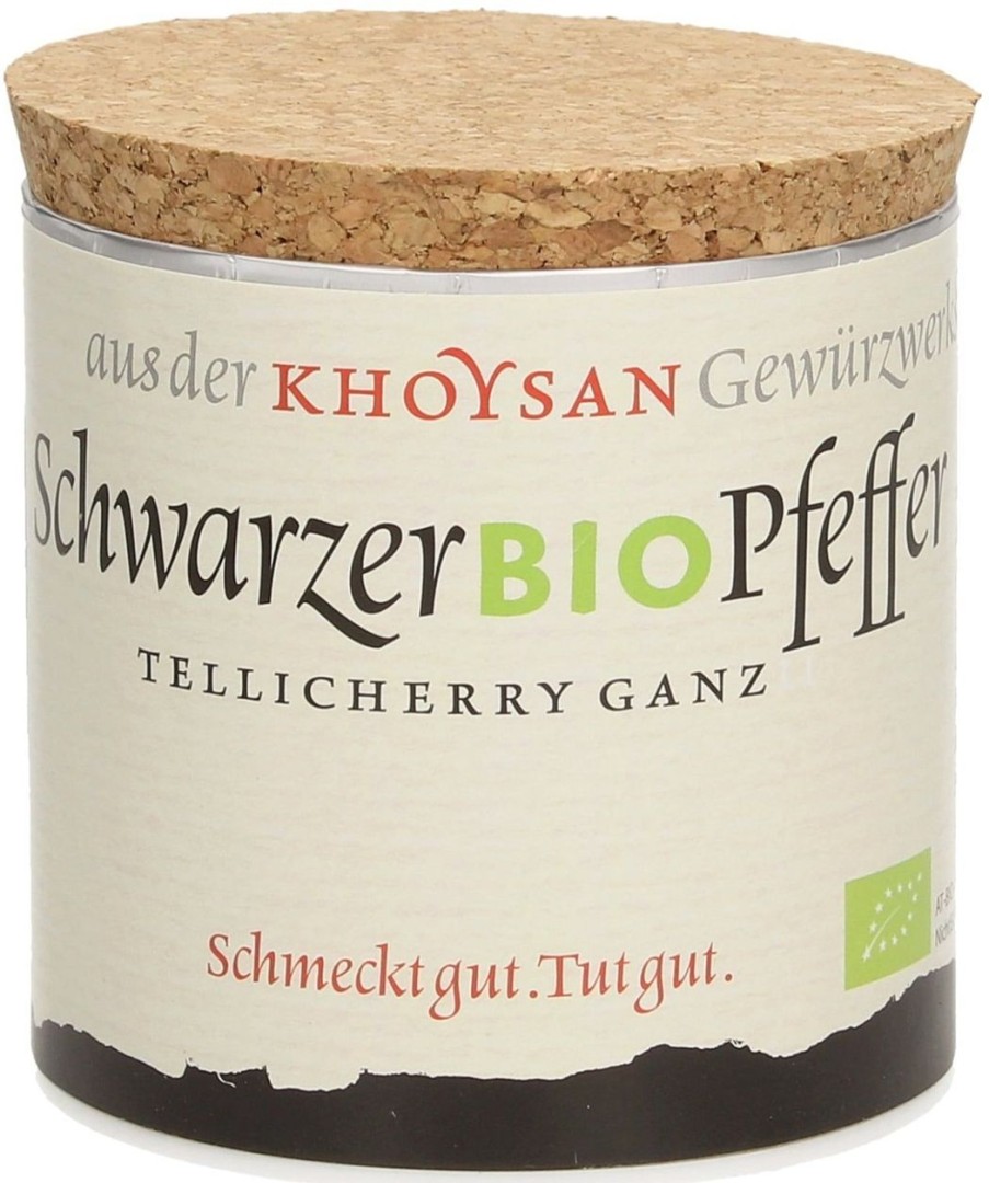 Khoysan Meersalz Pepe | Pepe Nero Intero Bio, 100 G