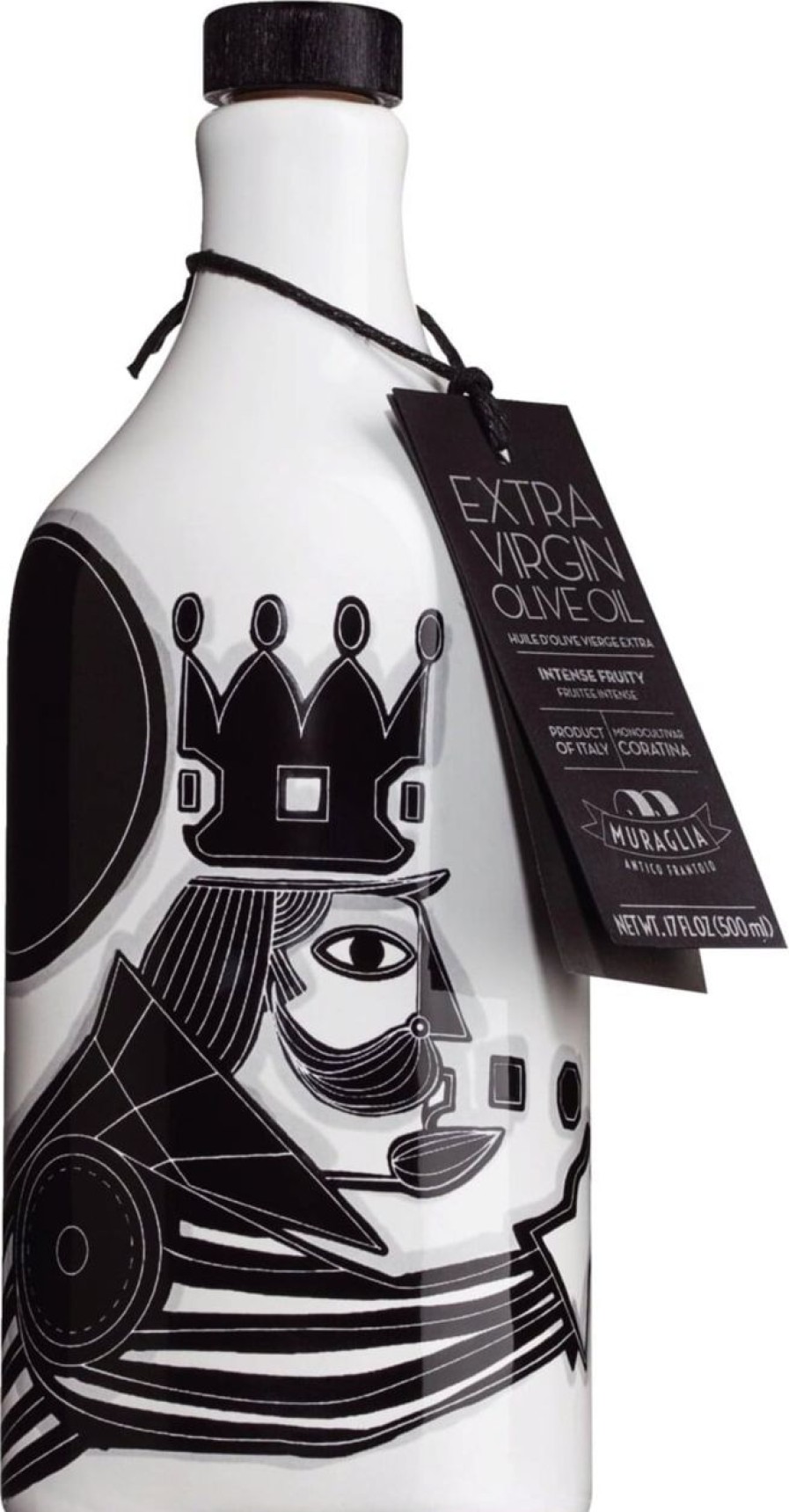 Muraglia Olio D'Oliva | Olio Extravergine D'Oliva In Bottiglia Con Re, 500 Ml