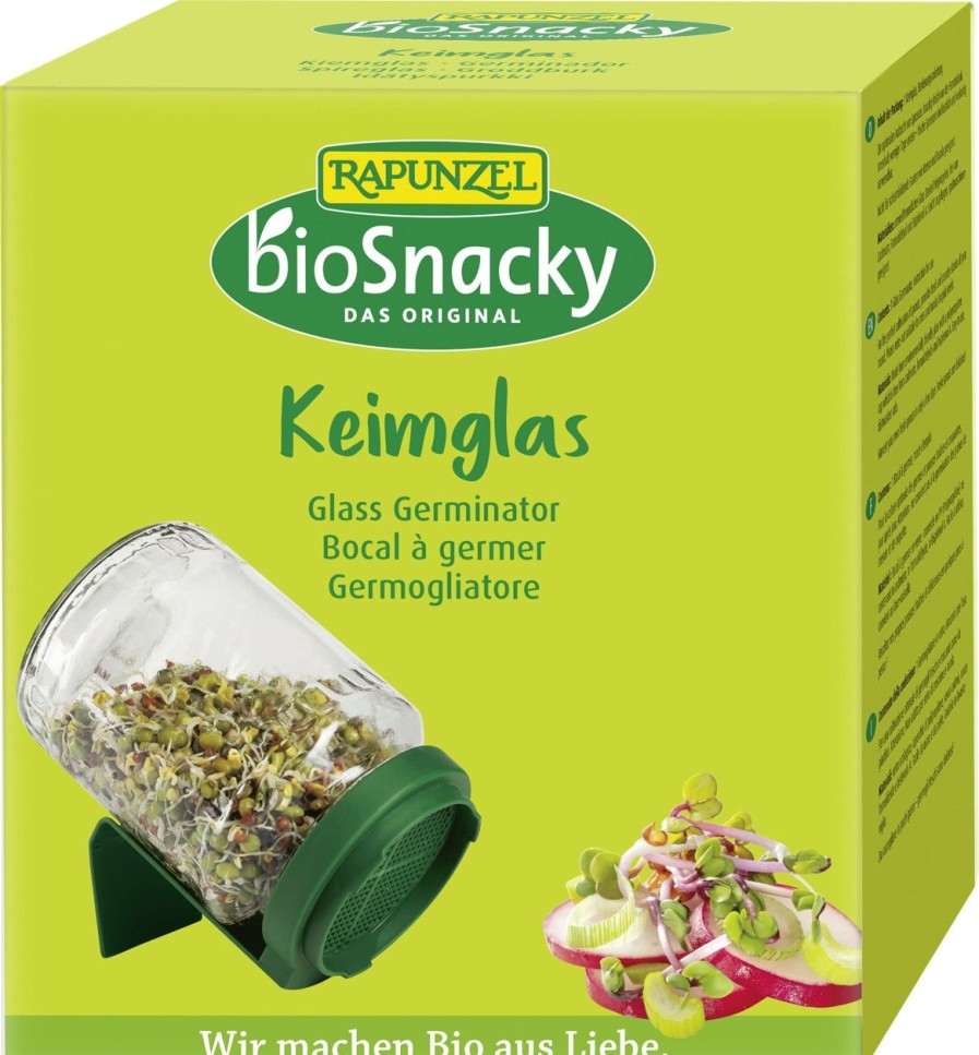 Rapunzel Germogli | Biosnacky - Vaso Germogliatore Con Setaccio