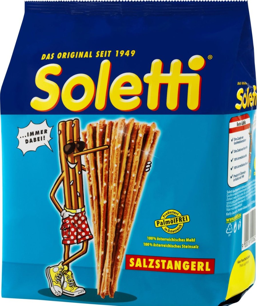 Soletti Snack Salati | Bastoncini Salati, 230 G