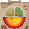 Food Huggers Contenitori E Barattoli | Set Di Coperchi In Silicone - Autumn Colours