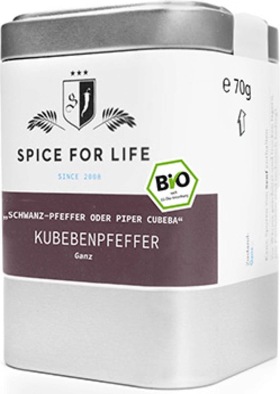 Spice for Life Pepe | Pepe Kubeben Bio - Intero, 70 G