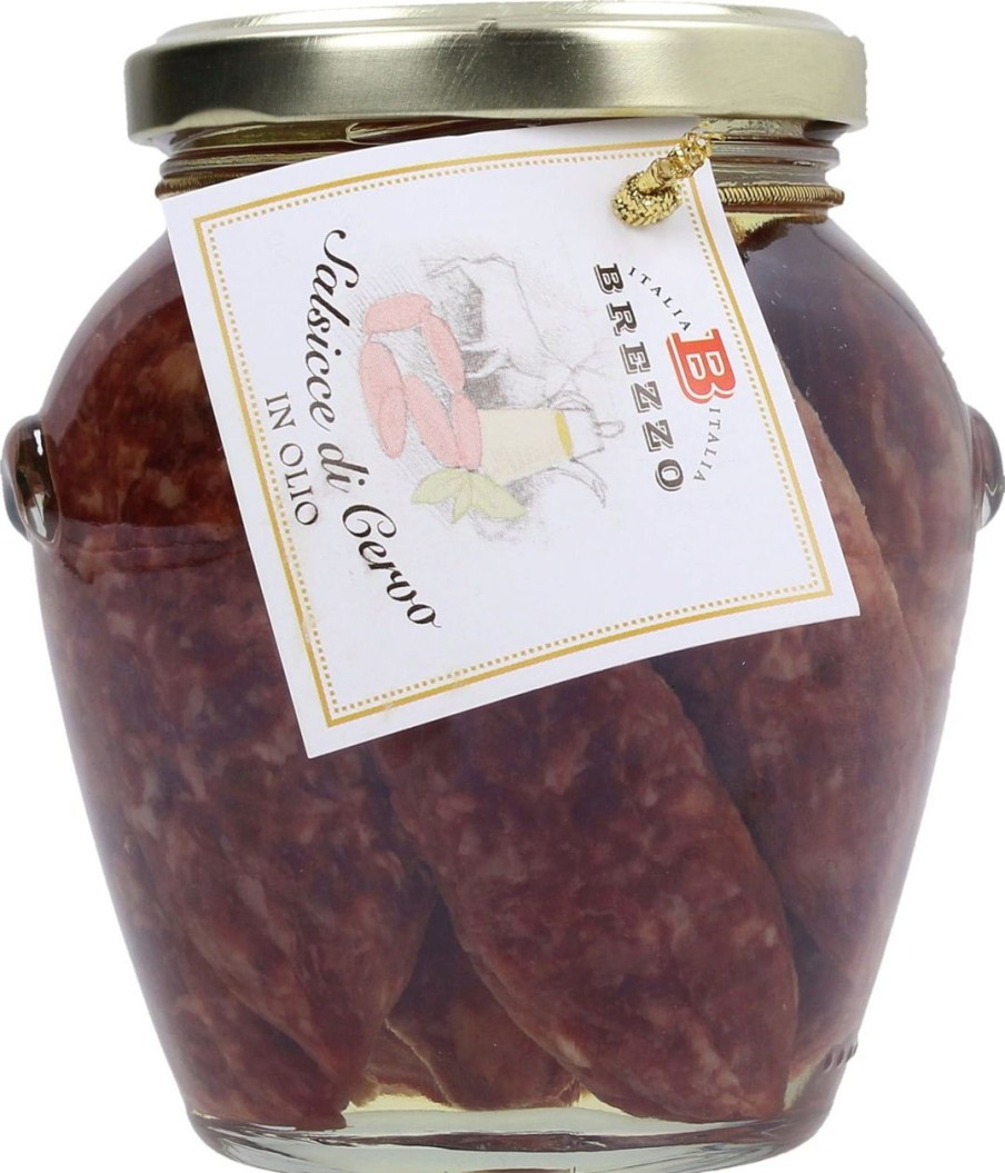 Brezzo Carni E Salumi | Salsicce Di Cervo In Olio, 280 G