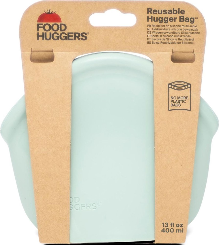 Food Huggers Contenitori E Barattoli | Bag - 400 Ml, Jade Solid