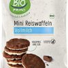 BIO PRIMO Gallette Di Riso E Di Cereali | Mini Gallette Di Riso Bio - Cioccolato Al Latte, 60 G