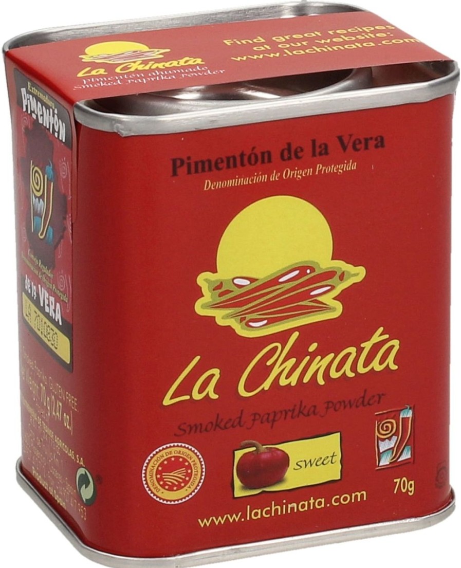 La Chinata Spezie Singole | Paprica Affumicata Sweet, Barattolo, 70 G