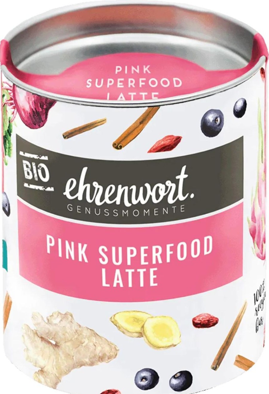 Ehrenwort Bevande In Polvere E Microdrink | Mix Di Spezie Bio Per Pink Superfood Latte, 35 G