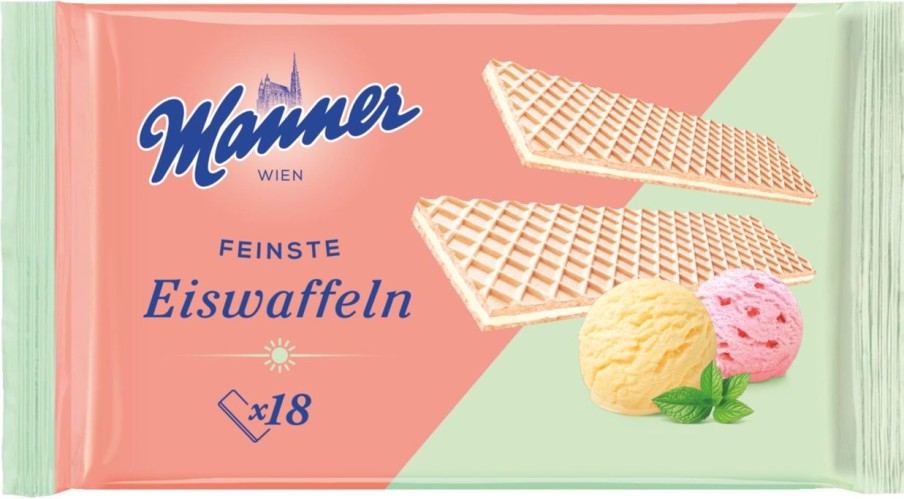 Manner Torte E Biscotti | Wafer Per Gelato, 75 G