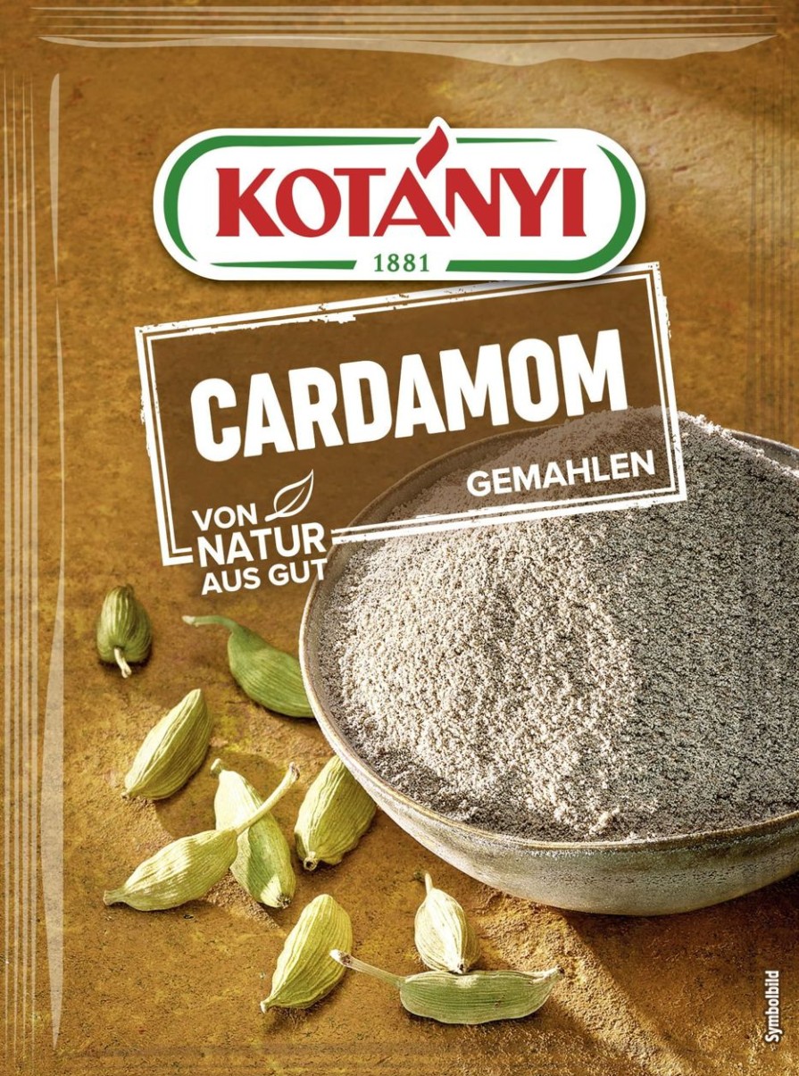 KOTÁNYI Spezie Singole | Cardamomo Macinato, 10 G