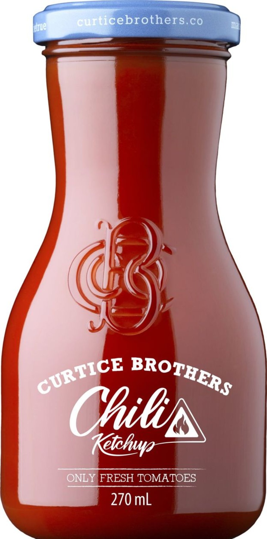 Curtice Brothers Salse E Pesti | Ketchup Bio Con Peperoncino, 270 Ml