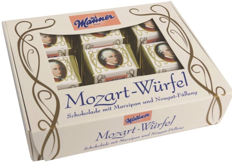 Manner Cioccolatini E Specialita Al Cioccolato | Cubetti Al Cioccolato, 9 Pezzi (118 G)