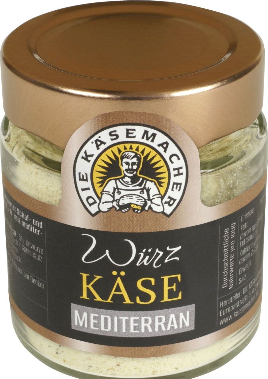 Die Käsemacher Formaggi | Formaggio Da Condimento - Mediterraneo, 50 G
