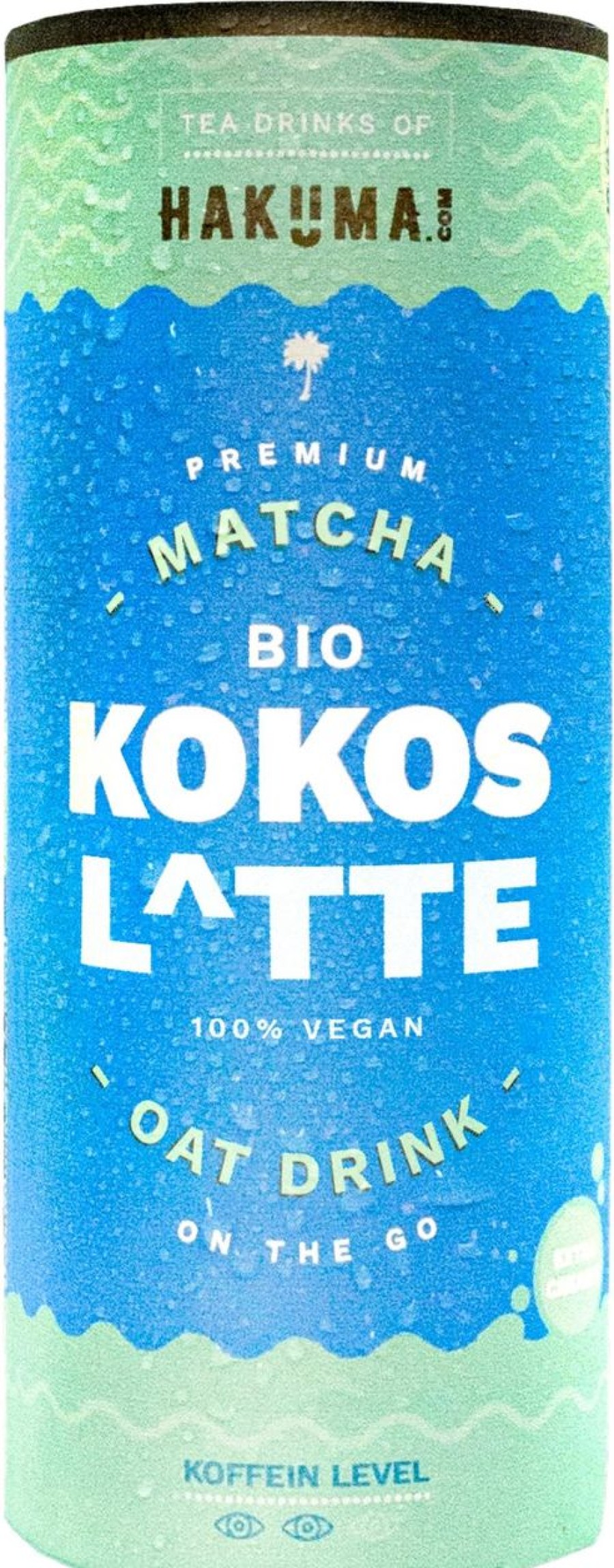 HAKUMA Caffe | Matcha Latte Con Latte Di Cocco Bio, 235 Ml
