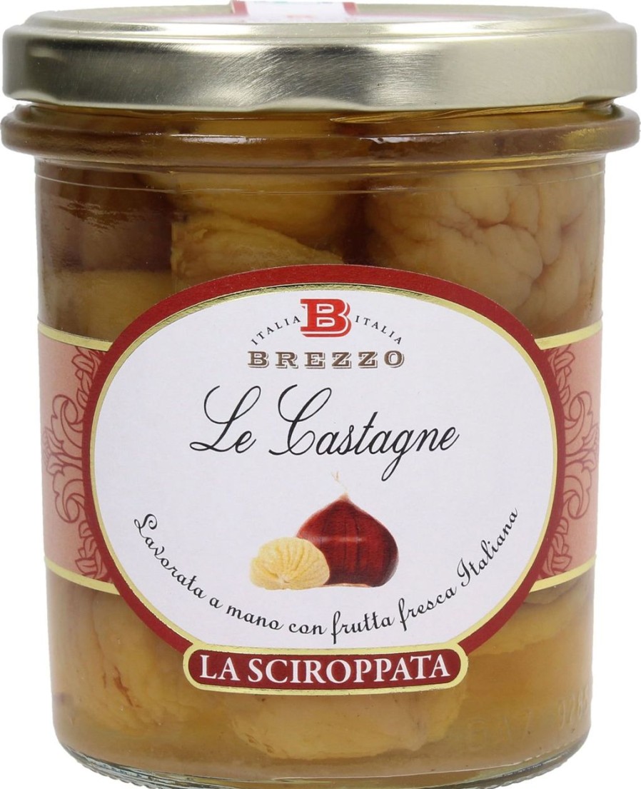 Brezzo Frutta Secca Ed Essiccata | Castagne Sciroppate, 390 G