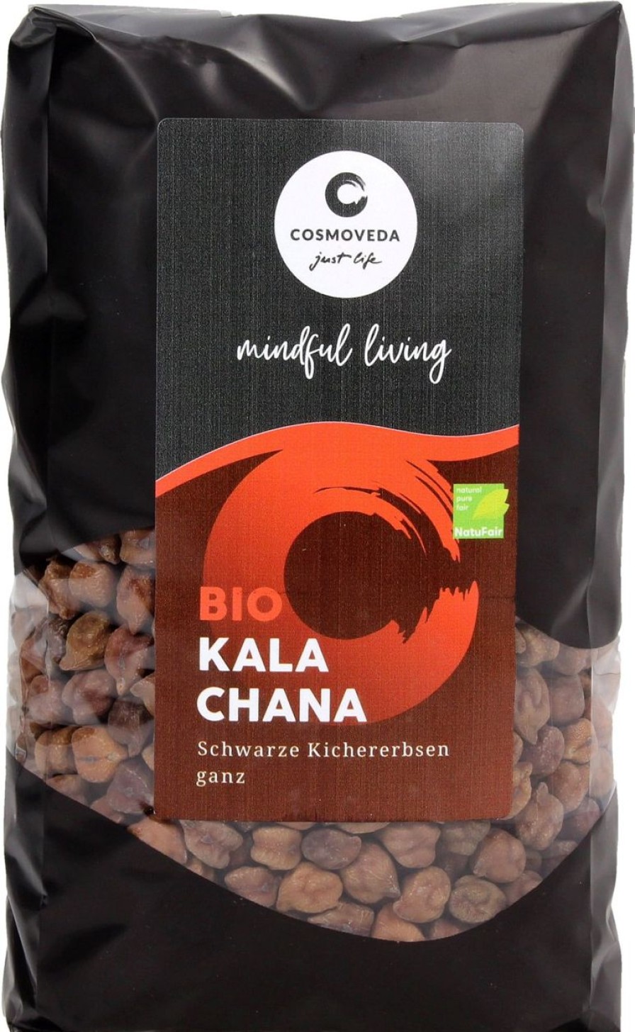 Cosmoveda Legumi | Kala Chana - Ceci Neri Bio, 500 G