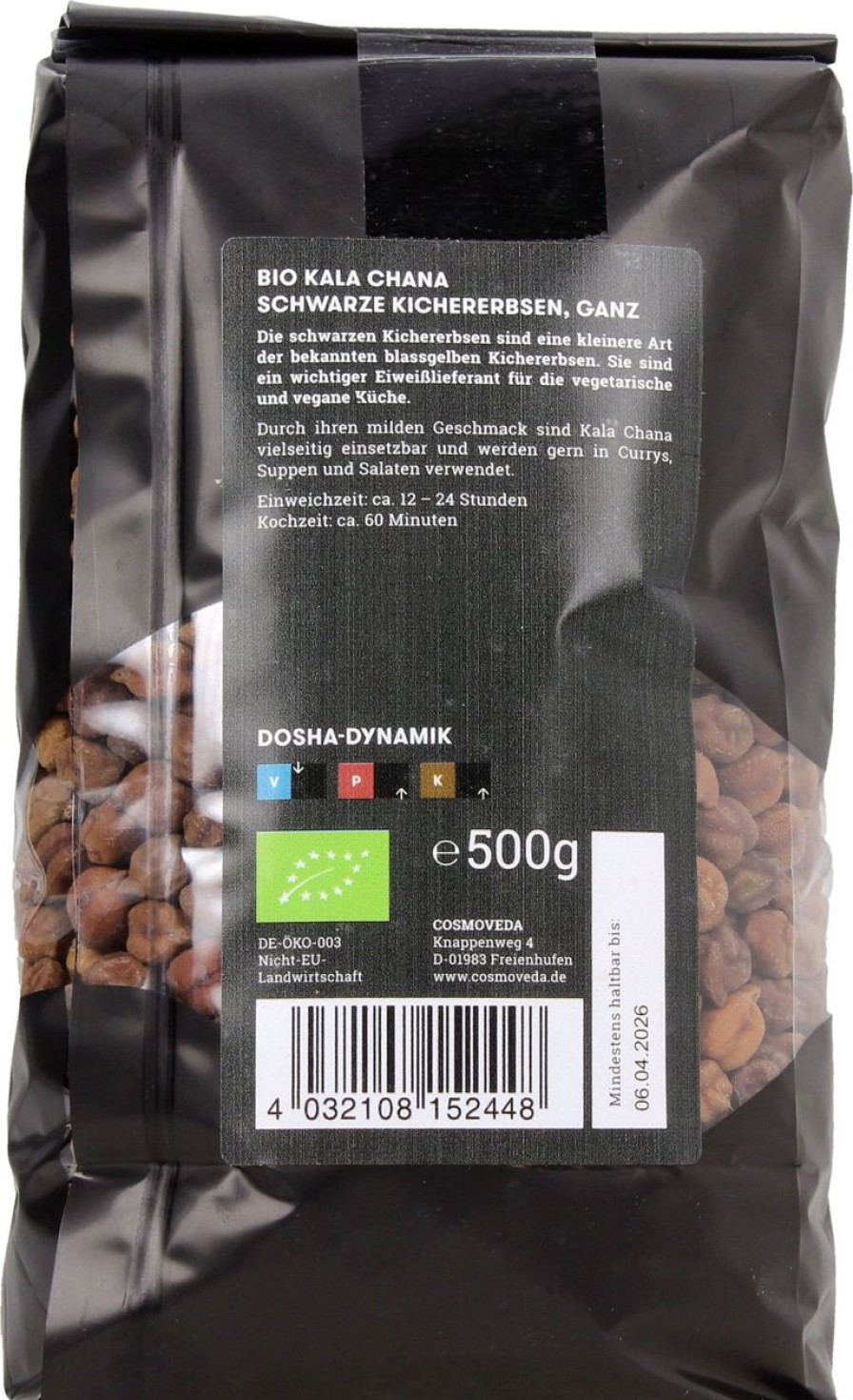 Cosmoveda Legumi | Kala Chana - Ceci Neri Bio, 500 G