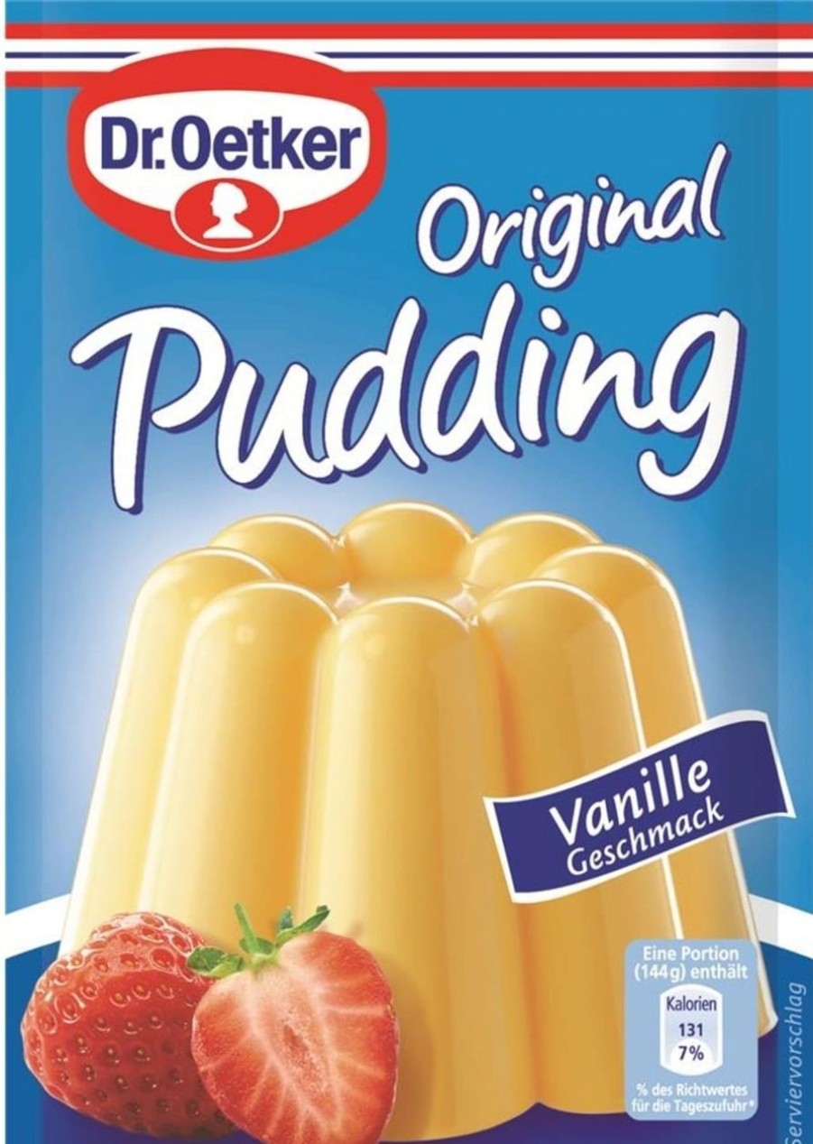 Dr. Oetker Creme E Dessert | Original - Budino, 3 Pezzi, Vaniglia (112,50 G)