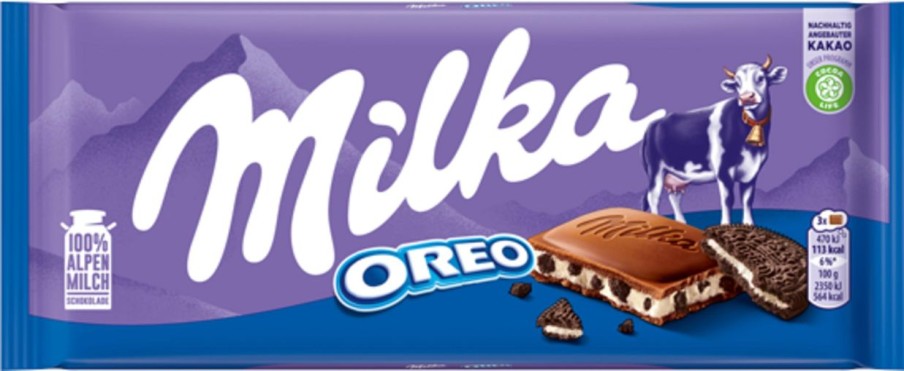 Milka Cioccolato | Cioccolato Con Oreo, 100 G