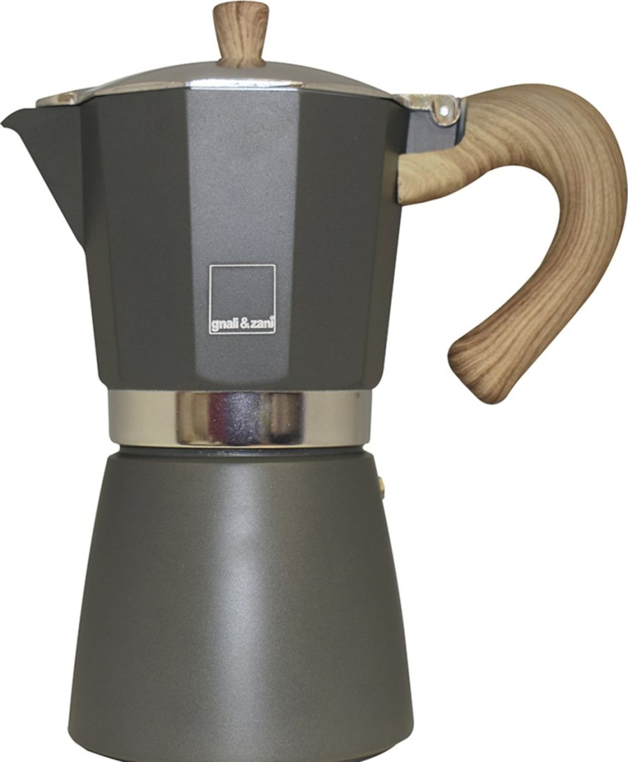 gnali & zani Mise En Place | Venezia - Caffettiera Da 3 Tazze, Grigio
