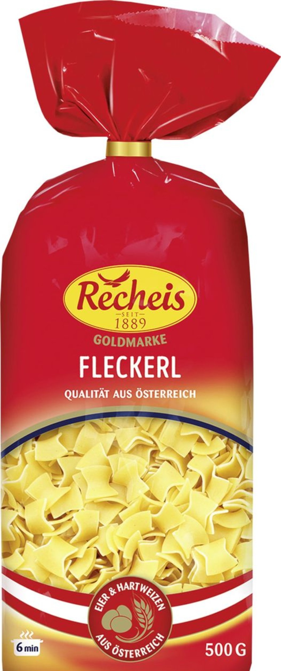 Recheis Pasta | Pasta All'Uovo Goldmarke - Quadratini, 500 G