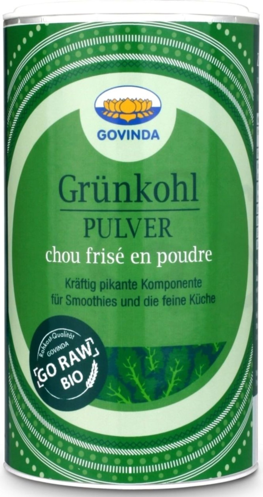 Govinda Bevande In Polvere E Microdrink | Polvere Di Cavolo Bio, 175 G