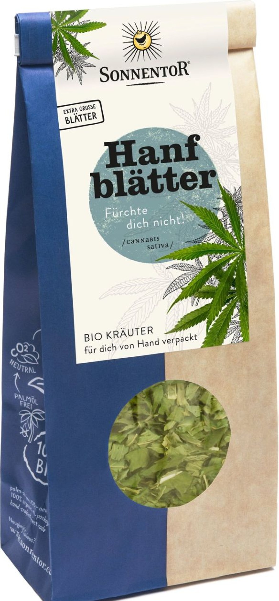 Sonnentor Te E Tisane | Foglie Di Canapa, Sfuso (40 G)