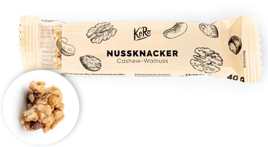KoRo Barrette | Barretta Di Anacardi E Noci, 40 G