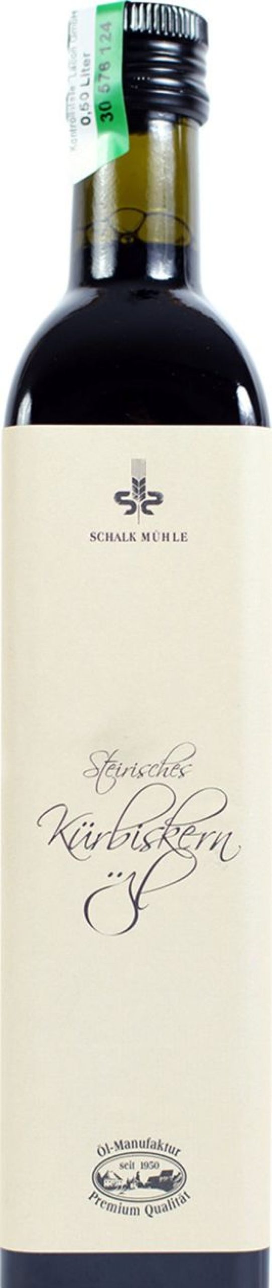 Schalk Mühle Olio Di Semi Di Zucca | Olio Di Semi Di Zucca Stiriano G.G.A., 0,5 L (500 Ml)