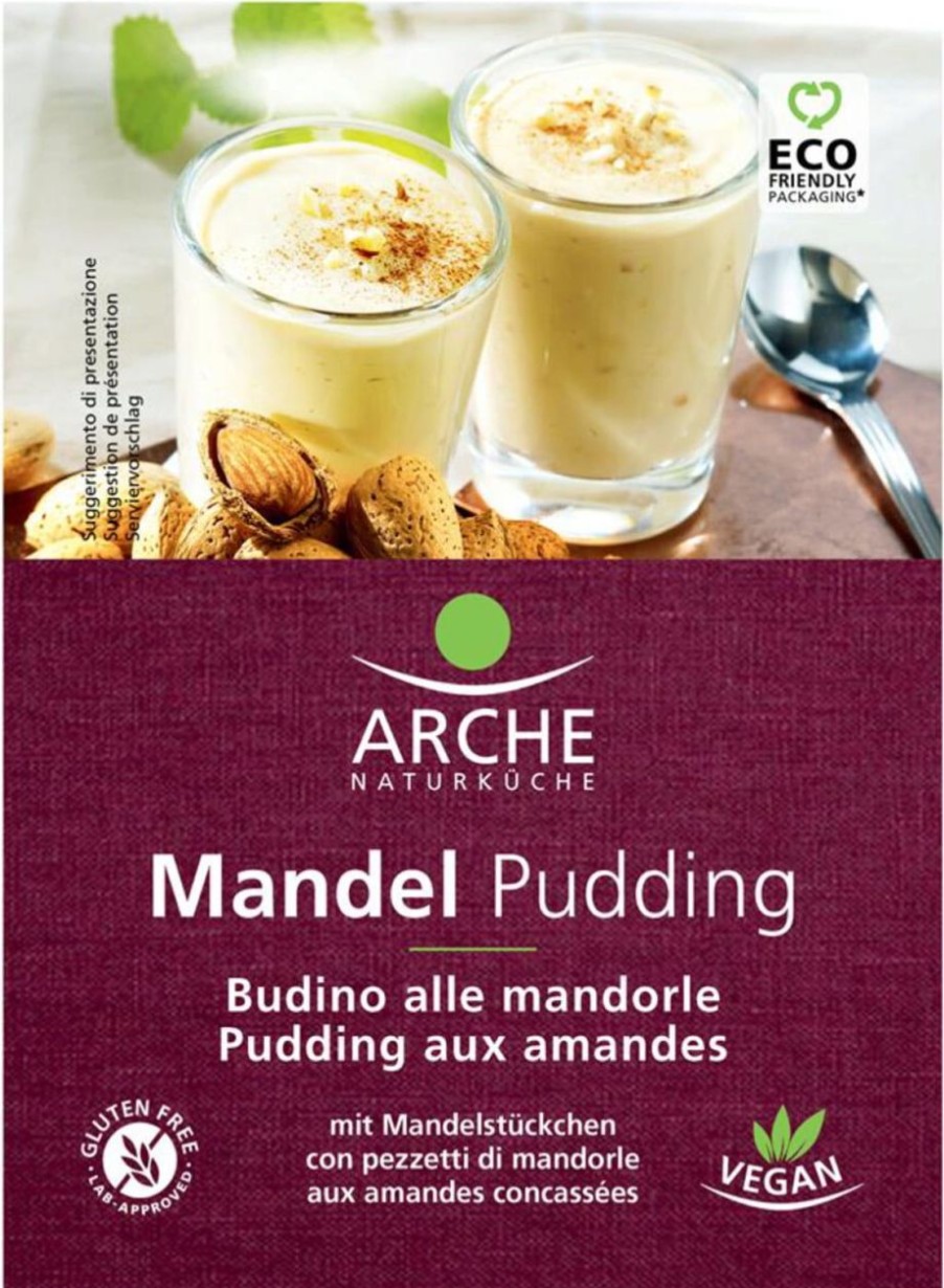 Arche Naturküche Creme E Dessert | Budino Alle Mandorle Bio, 46 G