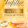 TEEKANNE Mise En Place | Filtri Da Te, Fino A 1 L (80 Pezzi)