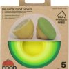 Food Huggers Contenitori E Barattoli | Set Di Coperchi In Silicone - Green
