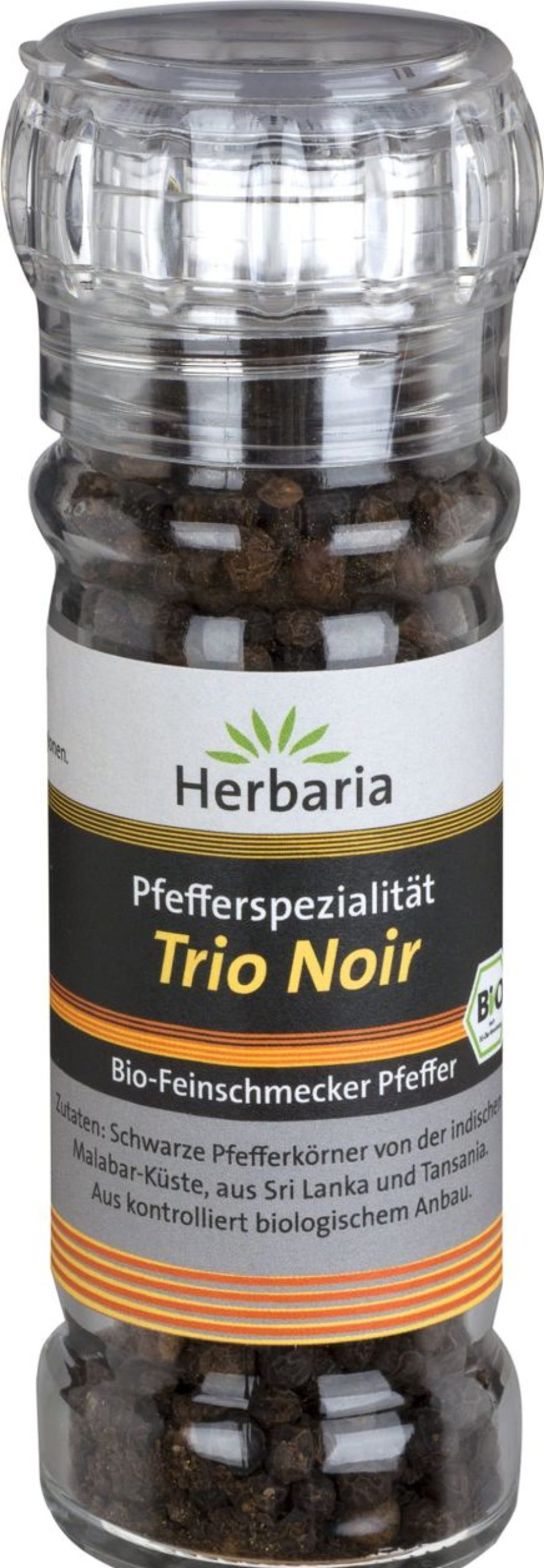 Herbaria Macinasale E Spezie | Pepe Bio - Trio Noir, 50 G - Con Macina