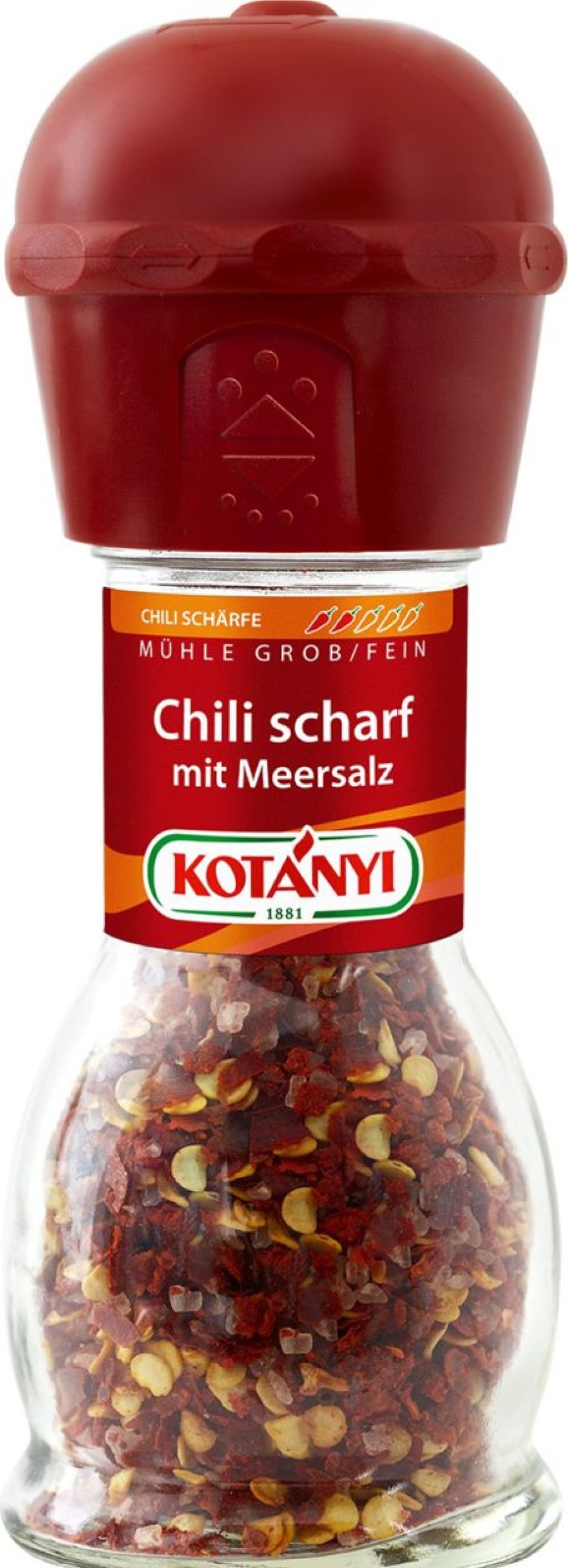 KOTÁNYI Peperoncino | Peperoncino Piccante Con Sale Marino, 34 G