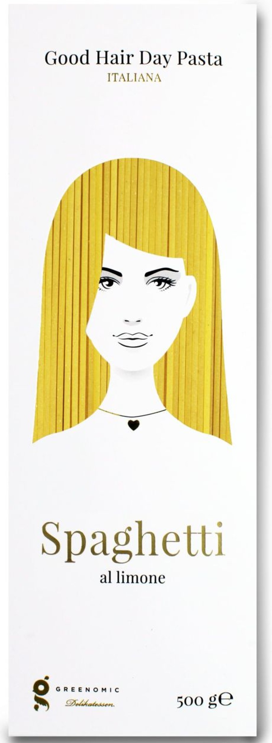 Greenomic Pasta | Spaghetti - Limone, 500 G