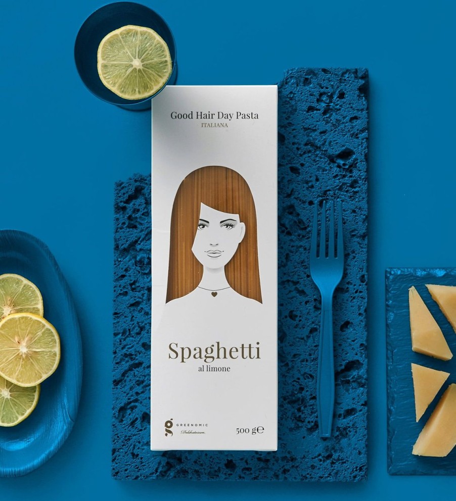 Greenomic Pasta | Spaghetti - Limone, 500 G