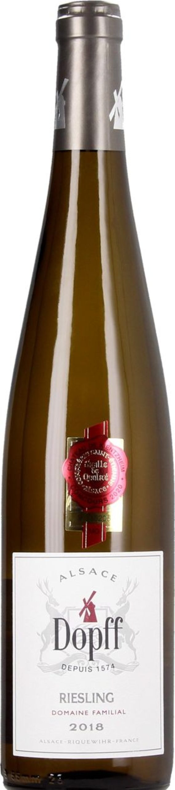 Dopff au Moulin Bevande Alcoliche | Riesling Domaine Familial 2018, 0,75 L