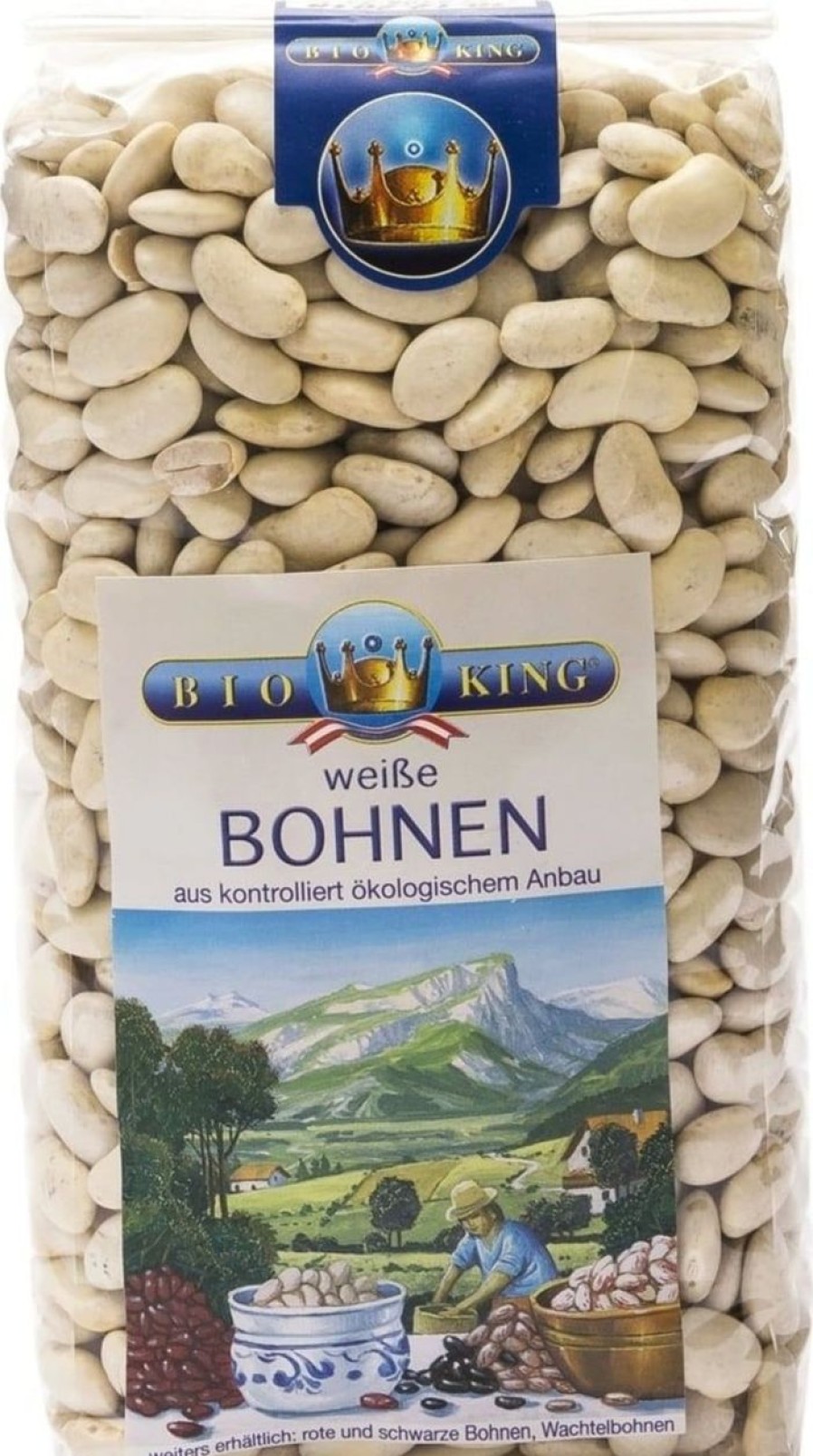 BioKing Legumi | Fagioli Bianchi Bio, 500 G