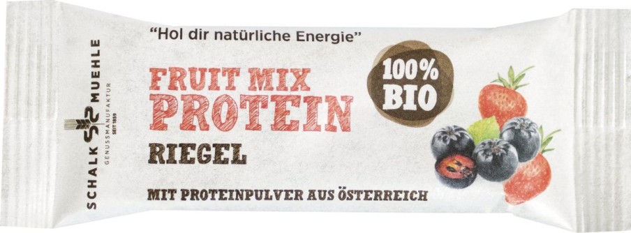 Schalk Mühle Barrette | Barretta Proteica Bio - Mix Di Frutta, 35 G
