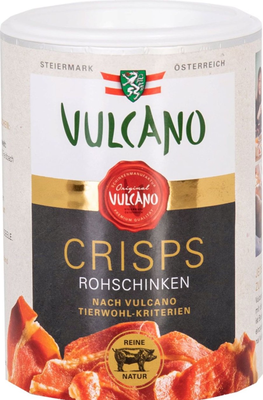 Vulcano Carni E Salumi | Crisps Di Prosciutto Crudo, 35 G