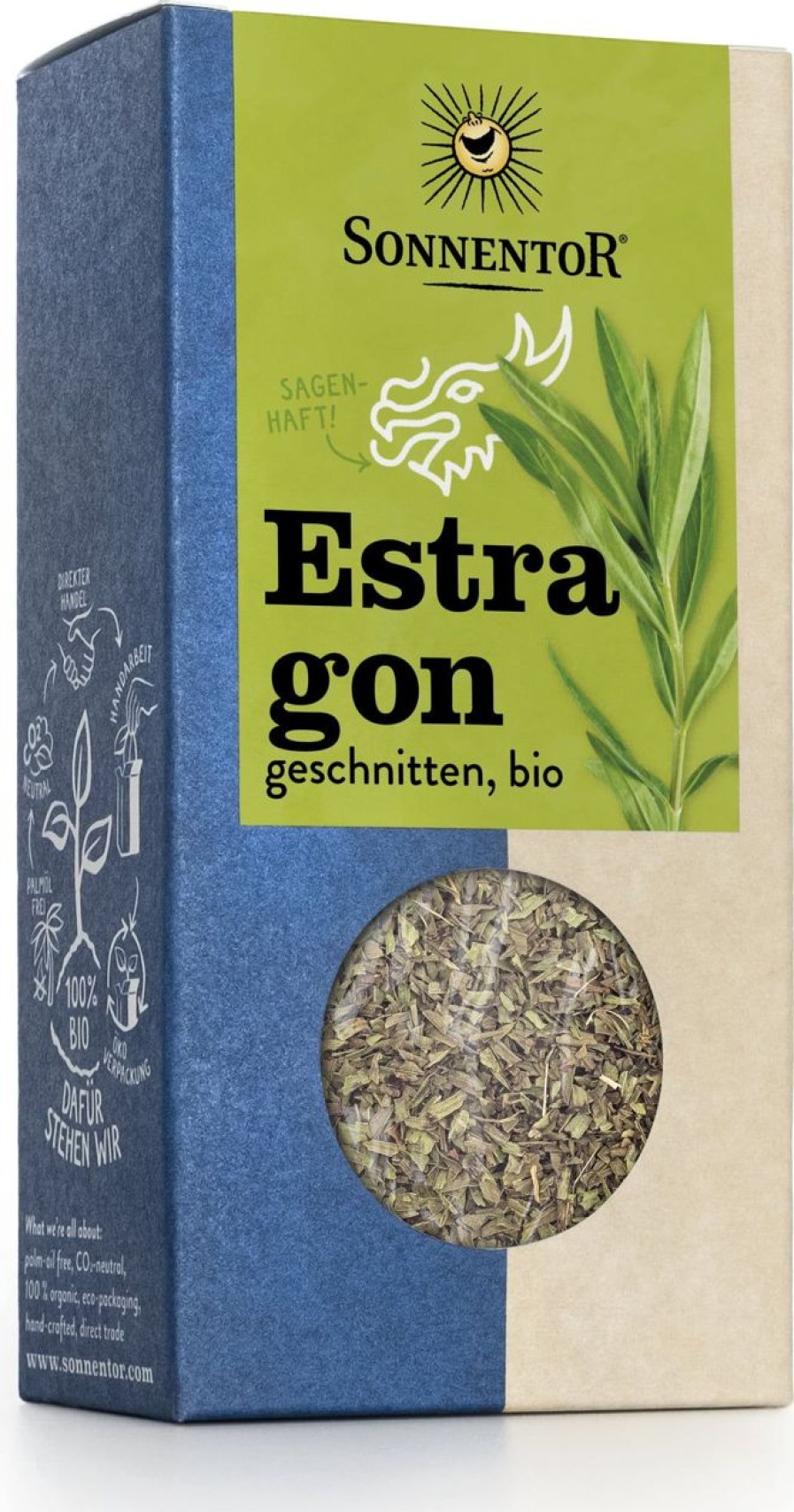 Sonnentor Erbe Singole | Dragoncello, 20 G