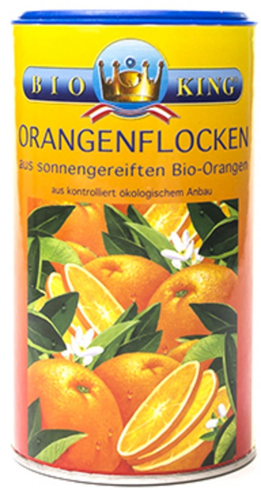 BioKing Frutta In Polvere | Arancia Grattugiata Bio, 200 G