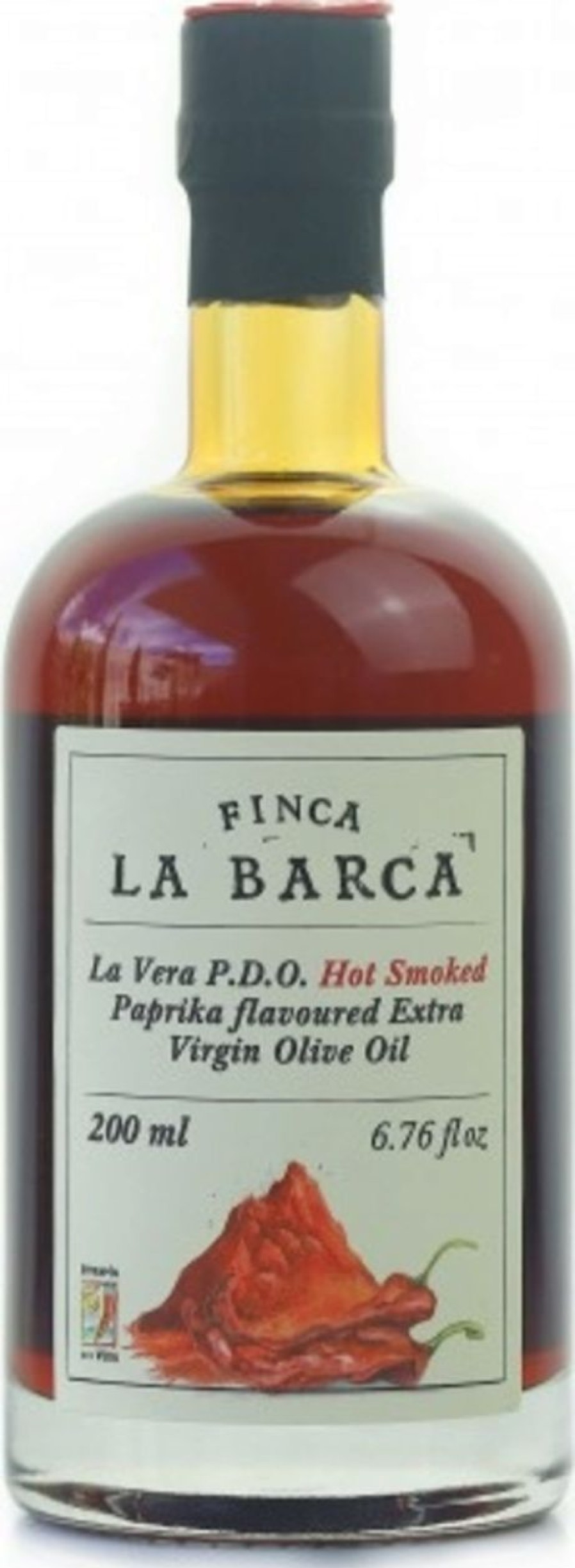 Finca La Barca Olio Aromatizzato | Olio Extravergine Di Oliva Con Paprika Affumicata In Polvere, 200 Ml